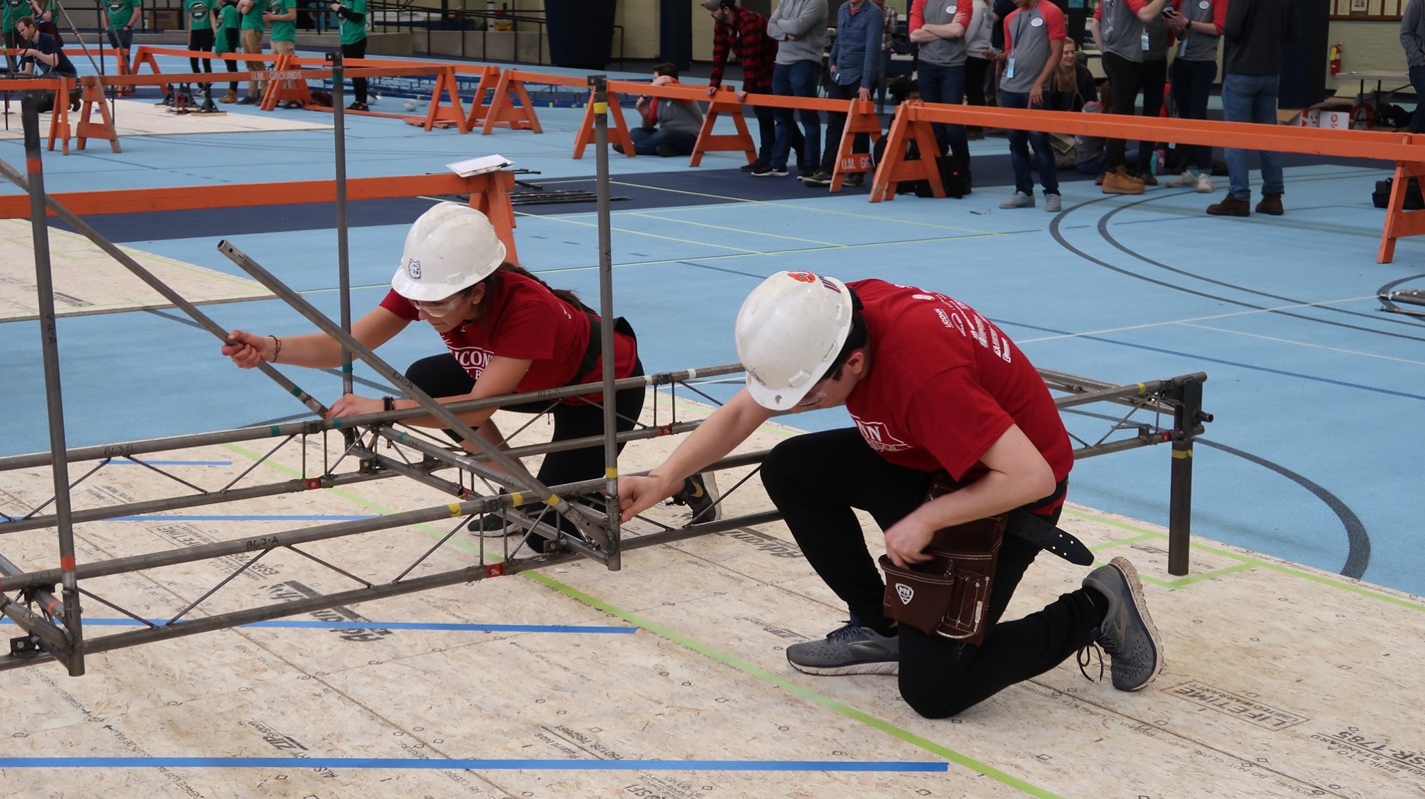 Steel Bridge Club Takes First Place in AISC Steel Bridge Competition