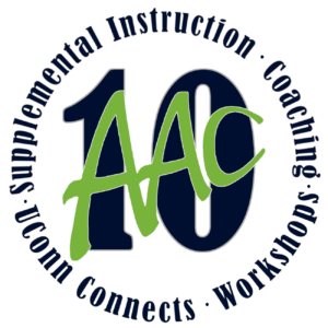 Academic Achievement Center Logo - Supplemental Instruction, Coaching, UConn Connects, Workshops