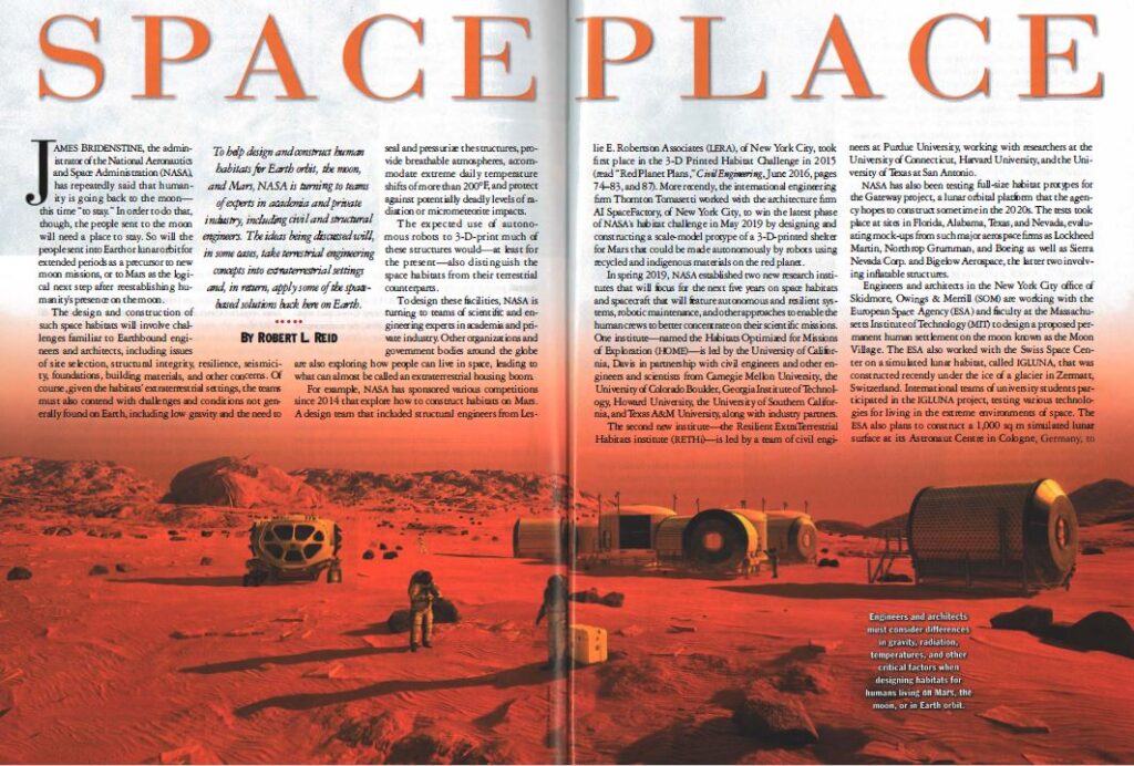 Dr. Ramesh Malla’s Space Structures Research Featured in ASCE’s Civil ...